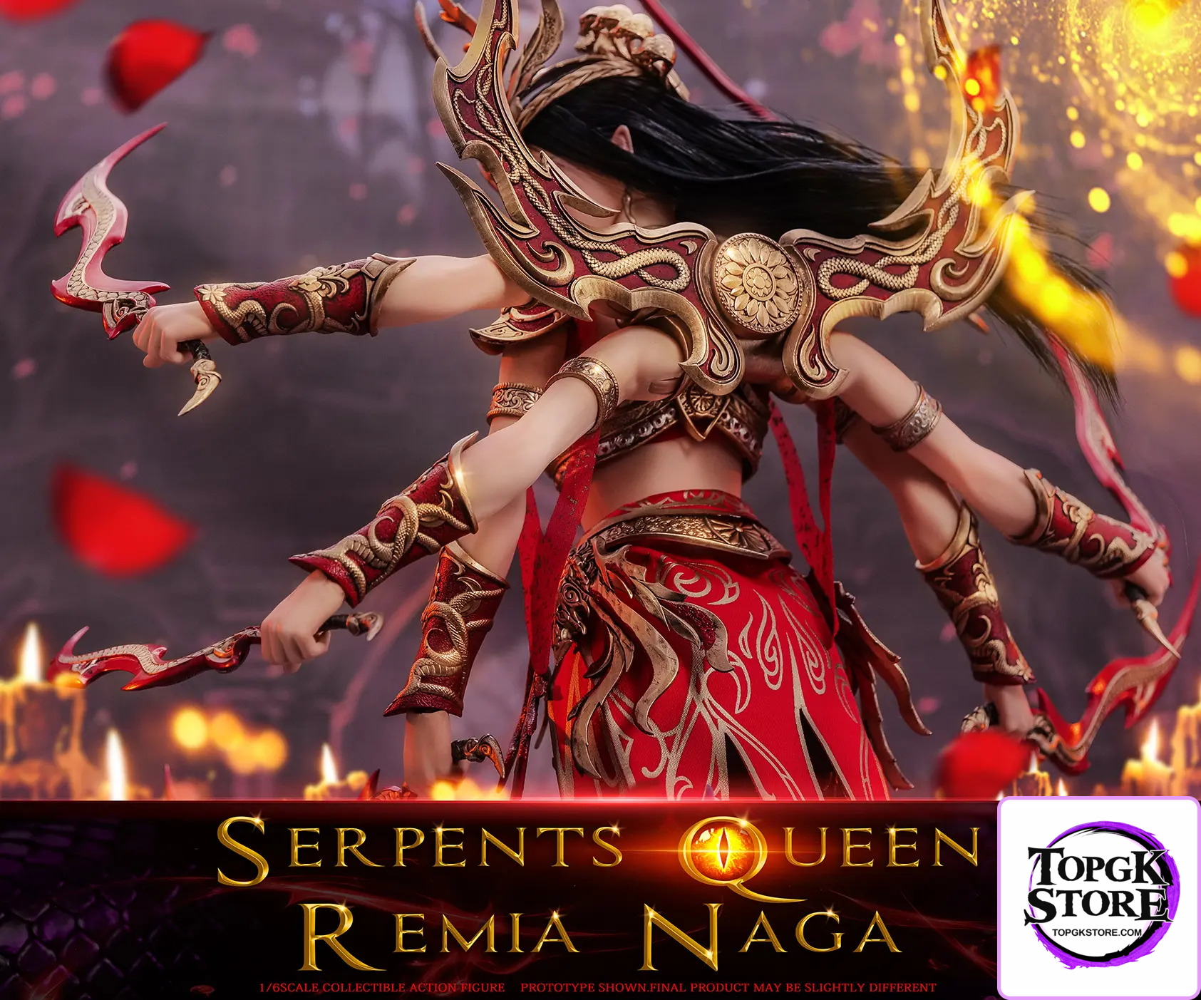 3STOYS – 1/6 Scale Lamia Queen Remia Fully Articulated Action Figure 3S018 (Licensed) - Photo 10 | TopGKStore