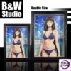 B&W Studio – Slam Dunk Haruko Akagi 3D Decorative Painting - Photo 3 | TopGKStore