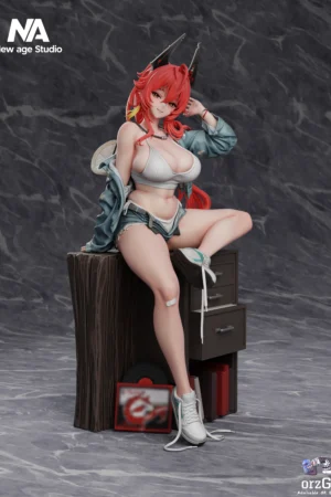 Alternative view of Red Hood 1/6 GK Statue | Goddess of Victory Nikke Figure by New Age Studio