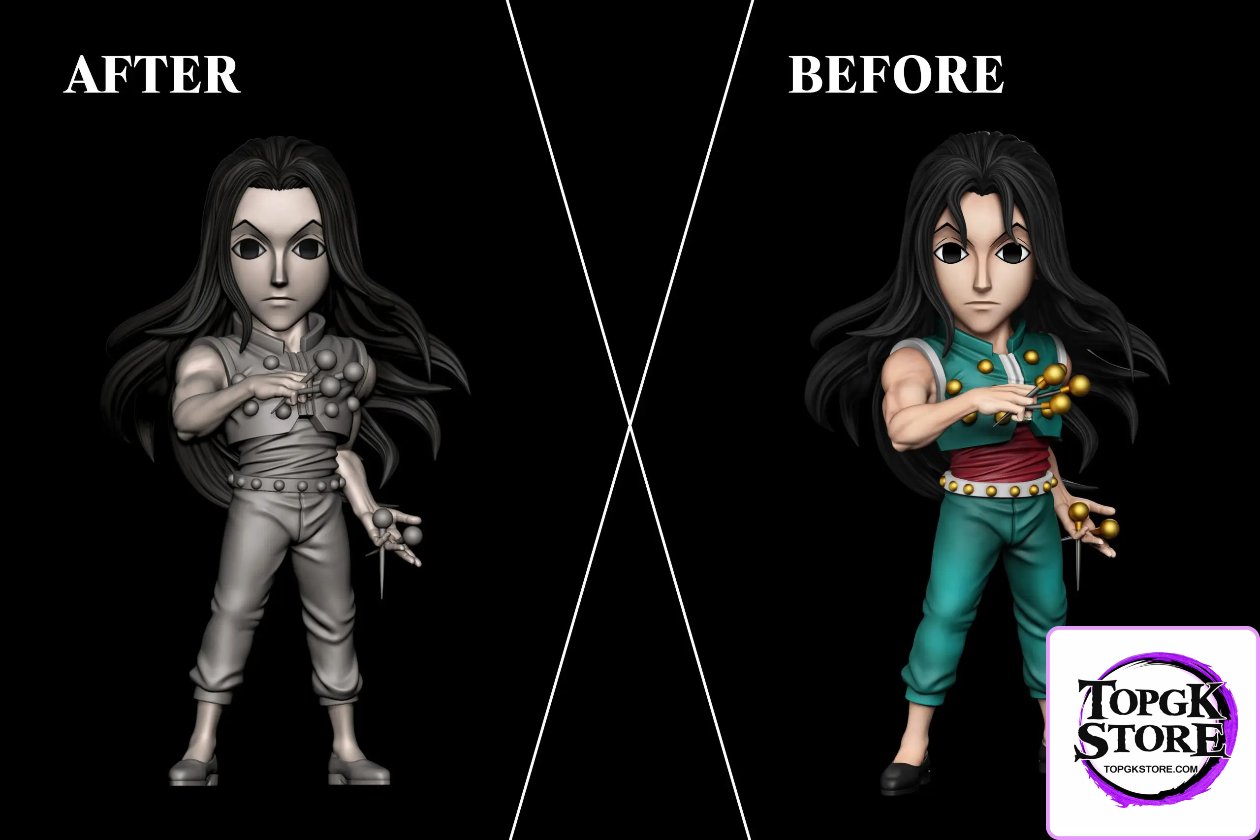 KS Studio – Hunter x Hunter #25 Zoldyck Family Illumi Zoldyck - Photo 3 | TopGKStore