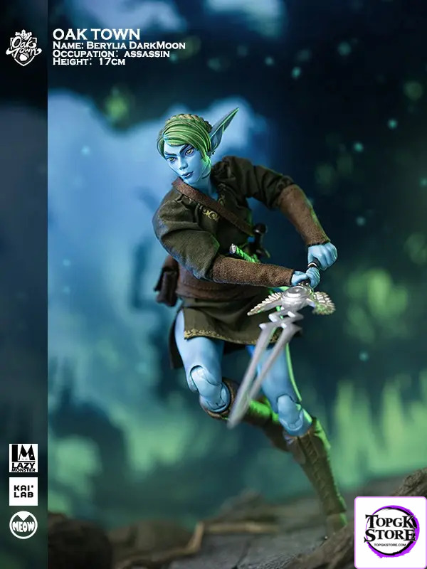 Lazy Monster Studio – Oak town Berylia Dark Moon Assassin & Sorceress (Licensed) - Photo 4 | TopGKStore