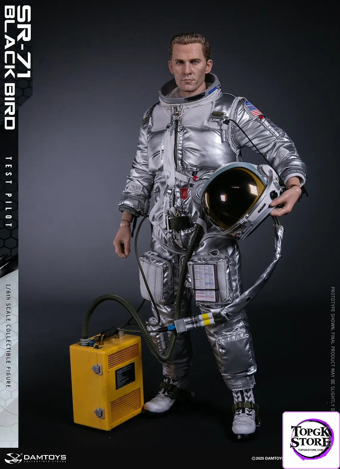 DAMTOYS – 1/6 Scale SR-71 Blackbird Test Pilot NO.78109 (Licensed) - Photo 1 | TopGKStore