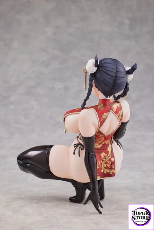 DIGIGIRL – Dragon Chinese Dress Sugata no Ane no Tomodachi Illustrated by Daiki Kase 1/6 Complete Figure (Licensed) - P