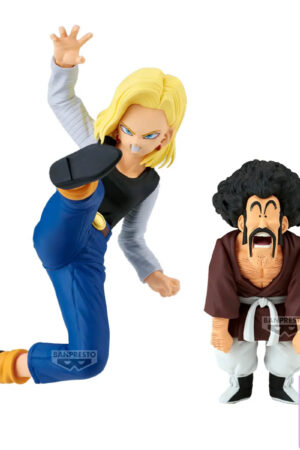 BANPRESTO – Dragon Ball Z Match MAKERS: Android 18 vs. Mr. Satan (vs. Mighty Mask) (Licensed) - Photo 1 | TopGKStore