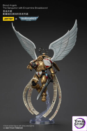 JOYTOY – Blood Angels The Sanguinor with Encarmine Broadsword JT02519 (Licensed) - Photo 1 | TopGKStore