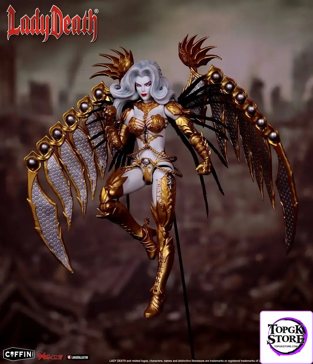 Executive Replicas – Coffin Comics Wargoth & Lady Death Model ERLCWGCC01 ERLCLDGCC02 (Licensed) - Photo 10 | TopGKS