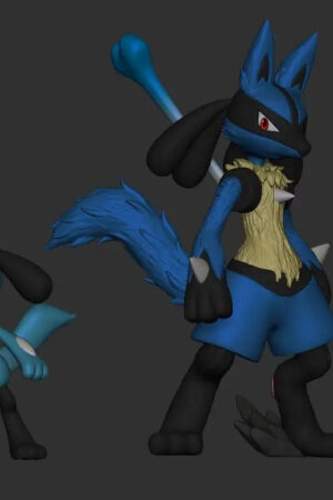 RZ Studio – Pokémon Lucario Evolution Set - Photo 2 | TopGKStore