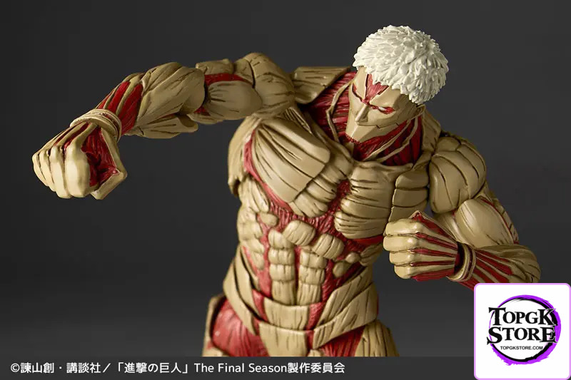 Kaiyodo – Revoltech Amazing Yamaguchi Attack on Titan Armored Titan & Female Titan (Licensed) - Photo 30 | TopGKSto