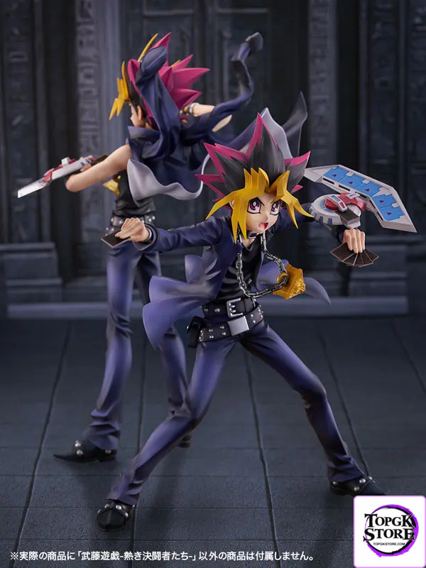 Kotobukiya – ARTFX J Yu-Gi-Oh! Duel Monsters Yugi Muto X Yugi Muto -Passionate Duelists- 1/7 Complete Figure (Licensed)