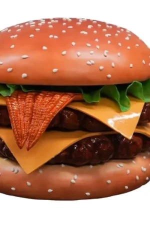 Royal Craftsman Studio - Large-Scale Simulated Hamburger Model Large Scale Sculpture - Photo 1 | TopGKStore