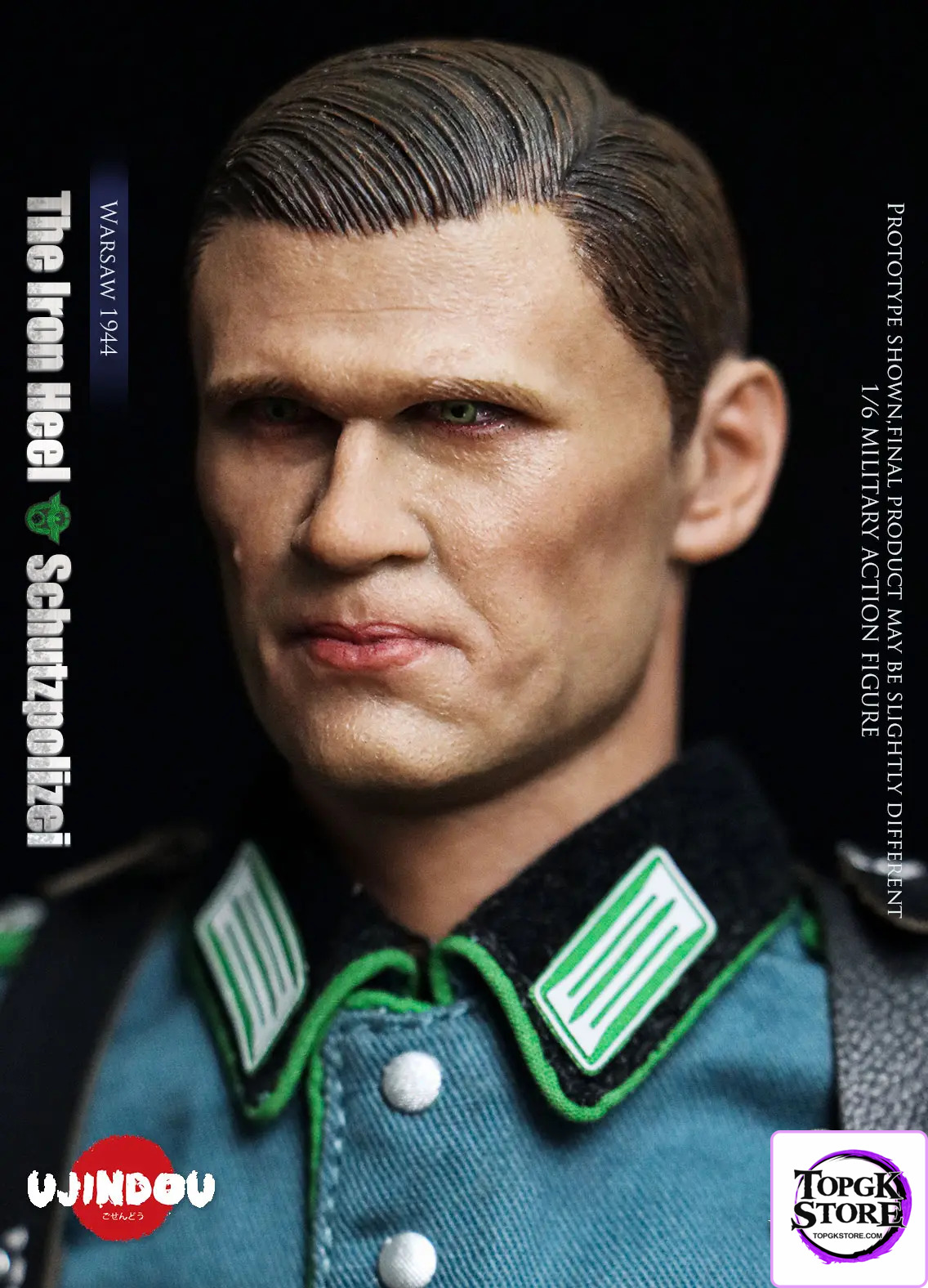UJINDOU – 1/6 The Iron Heel-WWII German Schutzpolizei Warsaw 1944 UD9057 (Licensed) - Photo 2 | TopGKStore