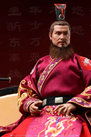 QIANLONG TOYS – 1/6 – Emperor Wu Da Di, Sun Quan (Zhongmou) Embroidered Emperor NO.QL-008 NO.QL-009 (Licensed) - 