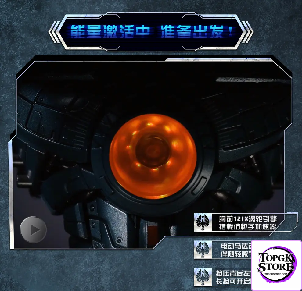 GONG Studio – Resonance Pacific Rim Danger Wanderer Diecast Action Figure (Licensed) - Photo 18 | TopGKStore