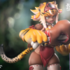 Snail Shell – RPG-04 Garu the Tiger Warrior Girl (Licensed) - Photo 18 | TopGKStore