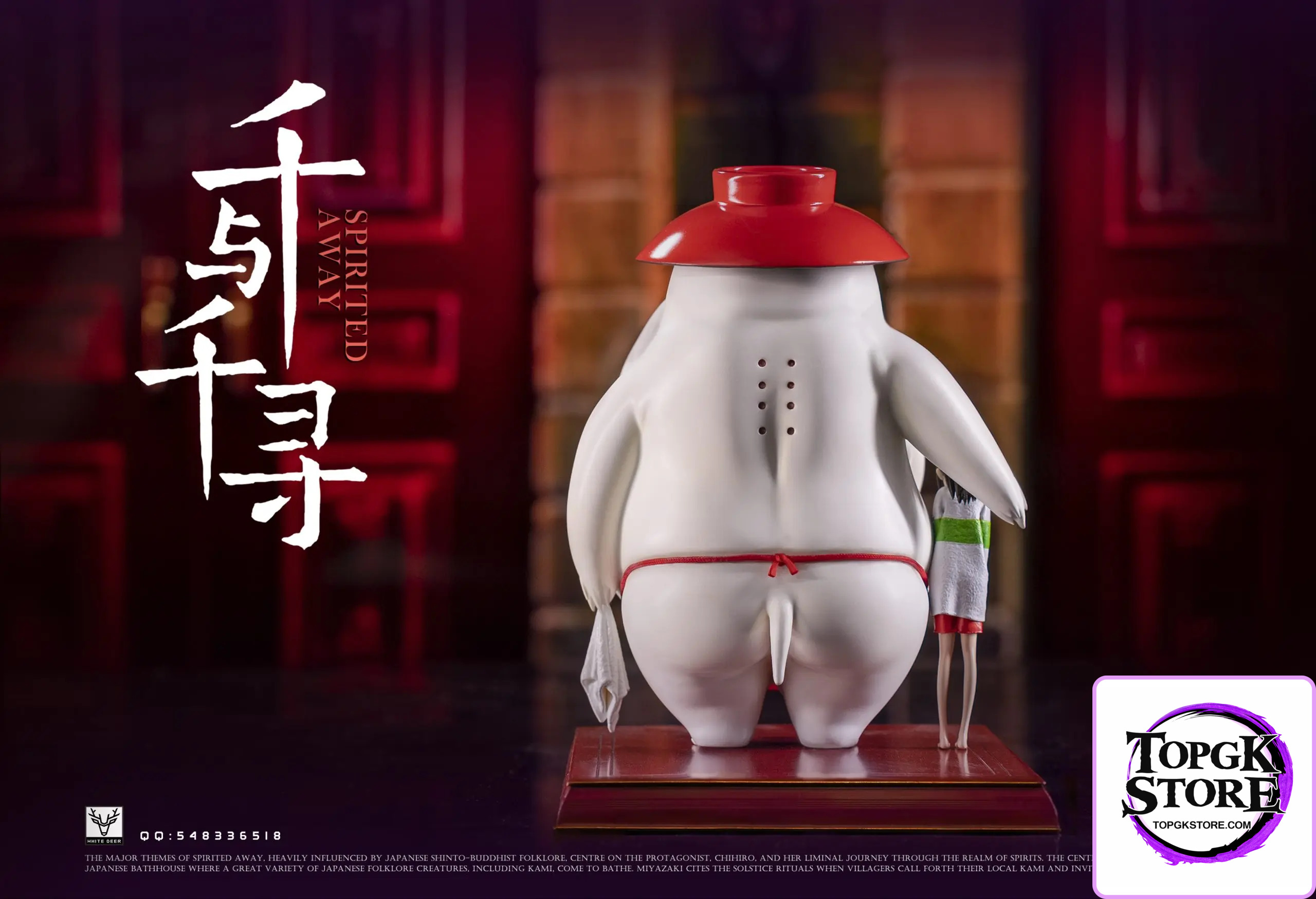 White Deer Studio – Spirited Away Chihiro and Radish Spirit - Photo 2 | TopGKStore