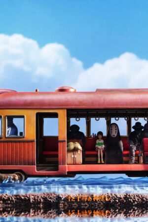 Opm Studio – Miyazaki Desktop Series 011 Sea Train Spirited Away - Photo 1 | TopGKStore