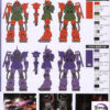 BANDAI – PG 1/60 Mobile Suit Gundam MS-06S Commander Type Zaku 2 (Char’s Custom) (Licensed) - Photo 6 | TopGKStor