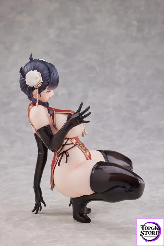 DIGIGIRL – Dragon Chinese Dress Sugata no Ane no Tomodachi Illustrated by Daiki Kase 1/6 Complete Figure (Licensed) - P