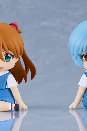 GSC – Rebuild of Evangelion Nendoroid Plus Shikinami Asuka Langley X Ayanami Rei Rubber Mascot (Licensed) - Photo 2 | T