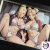 B&W Studio – Naruto Ino & Temari 3D Decorative Painting - Photo 5 | TopGKStore