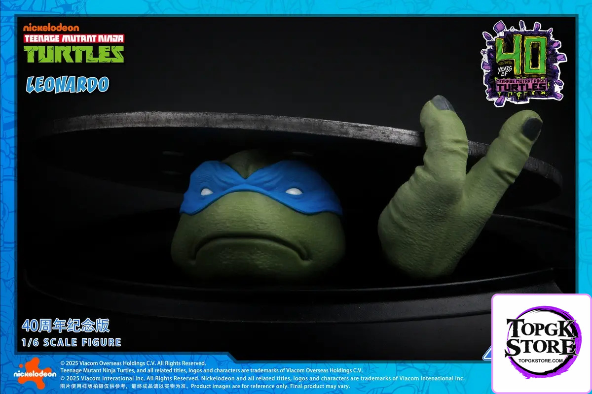 BIGFTOYS – BIGF-001 Leonardo 40th Anniversary Edition 1/6 Scale Action Figure (Licensed) - Photo 5 | TopGKStore