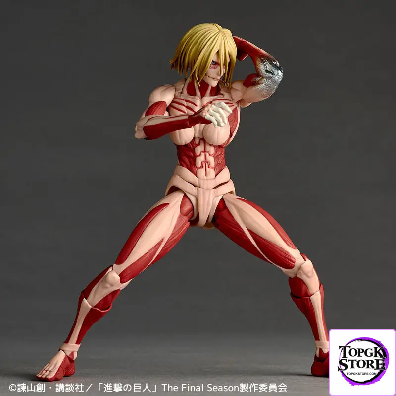Kaiyodo – Revoltech Amazing Yamaguchi Attack on Titan Armored Titan & Female Titan (Licensed) - Photo 39 | TopGKSto