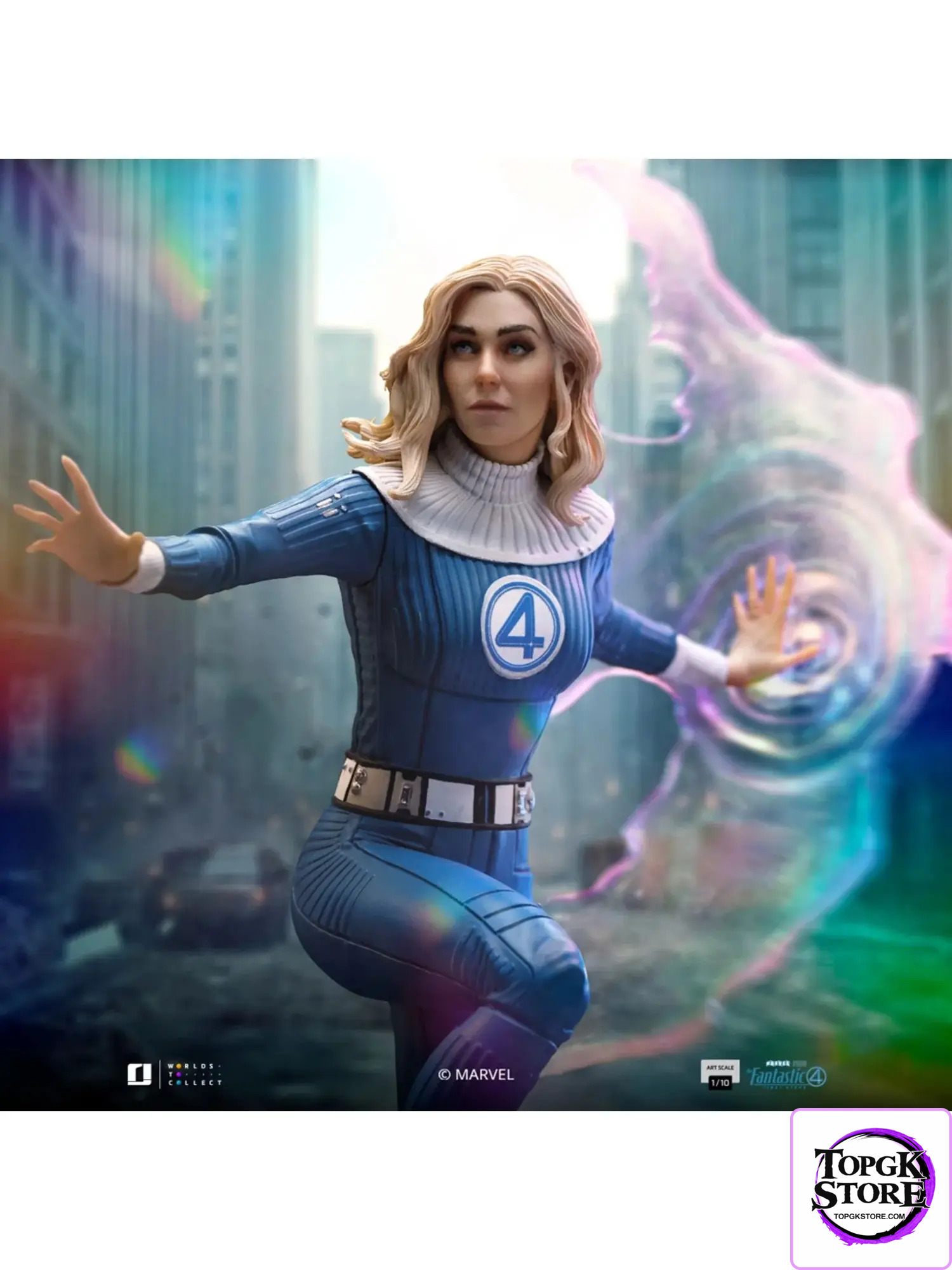 Iron Studio – The Fantastic Four: Invisible Woman & Mister Fantastic MARCAS202925-10 MARCAS203025-10 (Licensed) - P