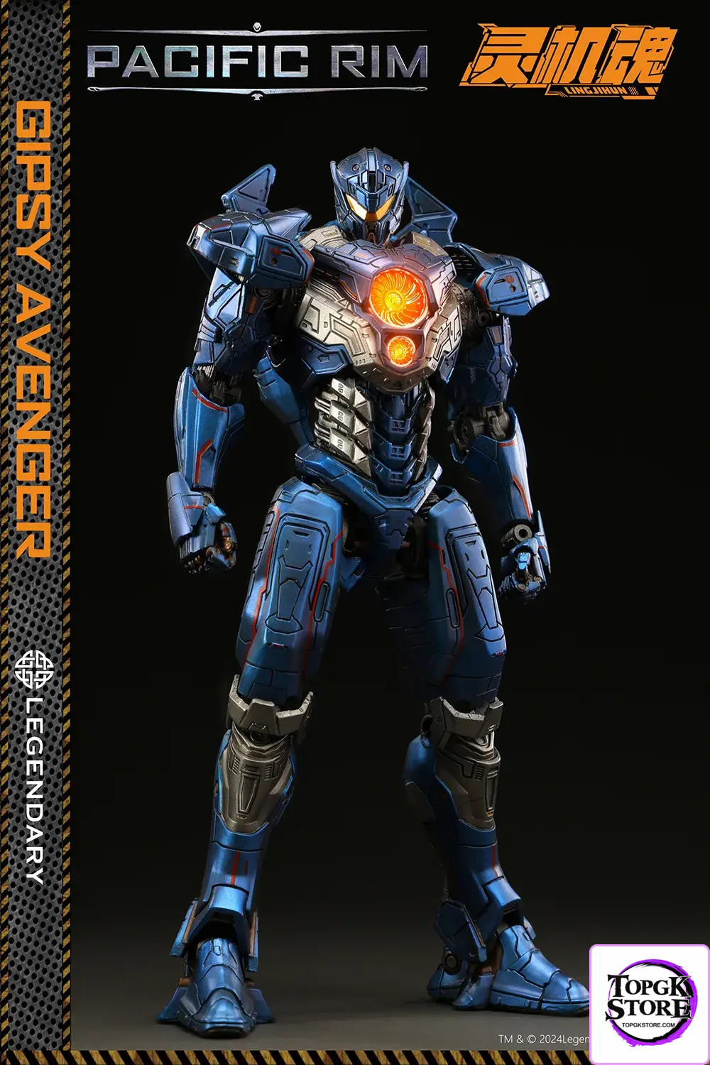 LING JIHUN – Pacific Rim Gipsy Danger Finished model (Licensed) - Photo 2 | TopGKStore