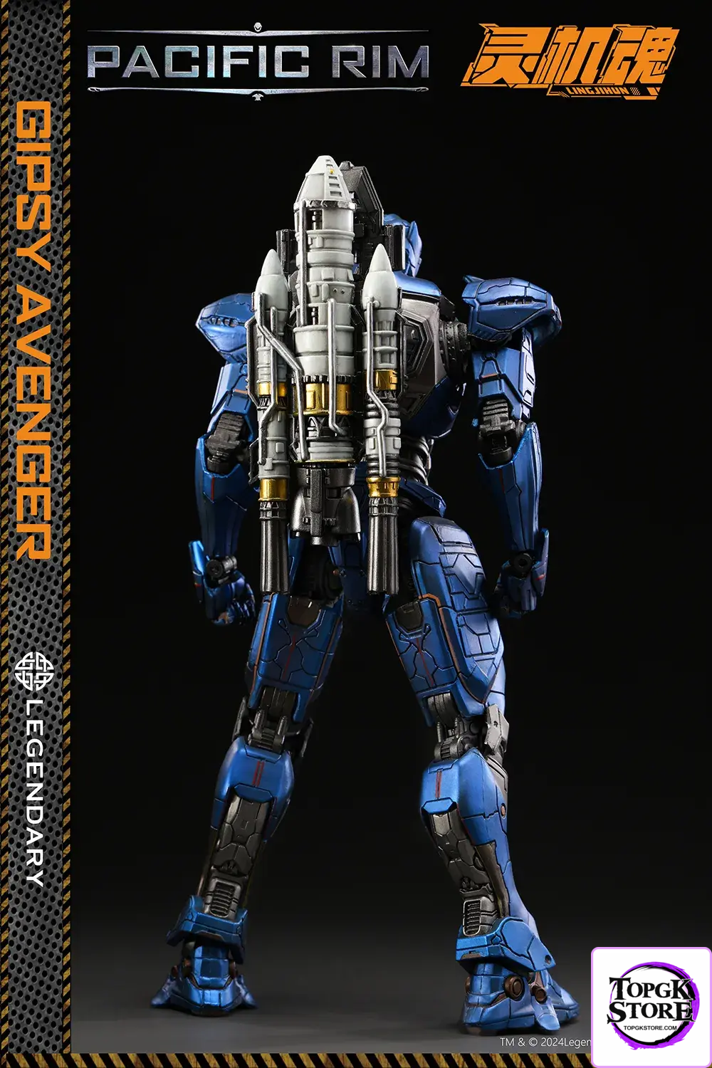 LING JIHUN – Pacific Rim Gipsy Danger Finished model (Licensed) - Photo 3 | TopGKStore