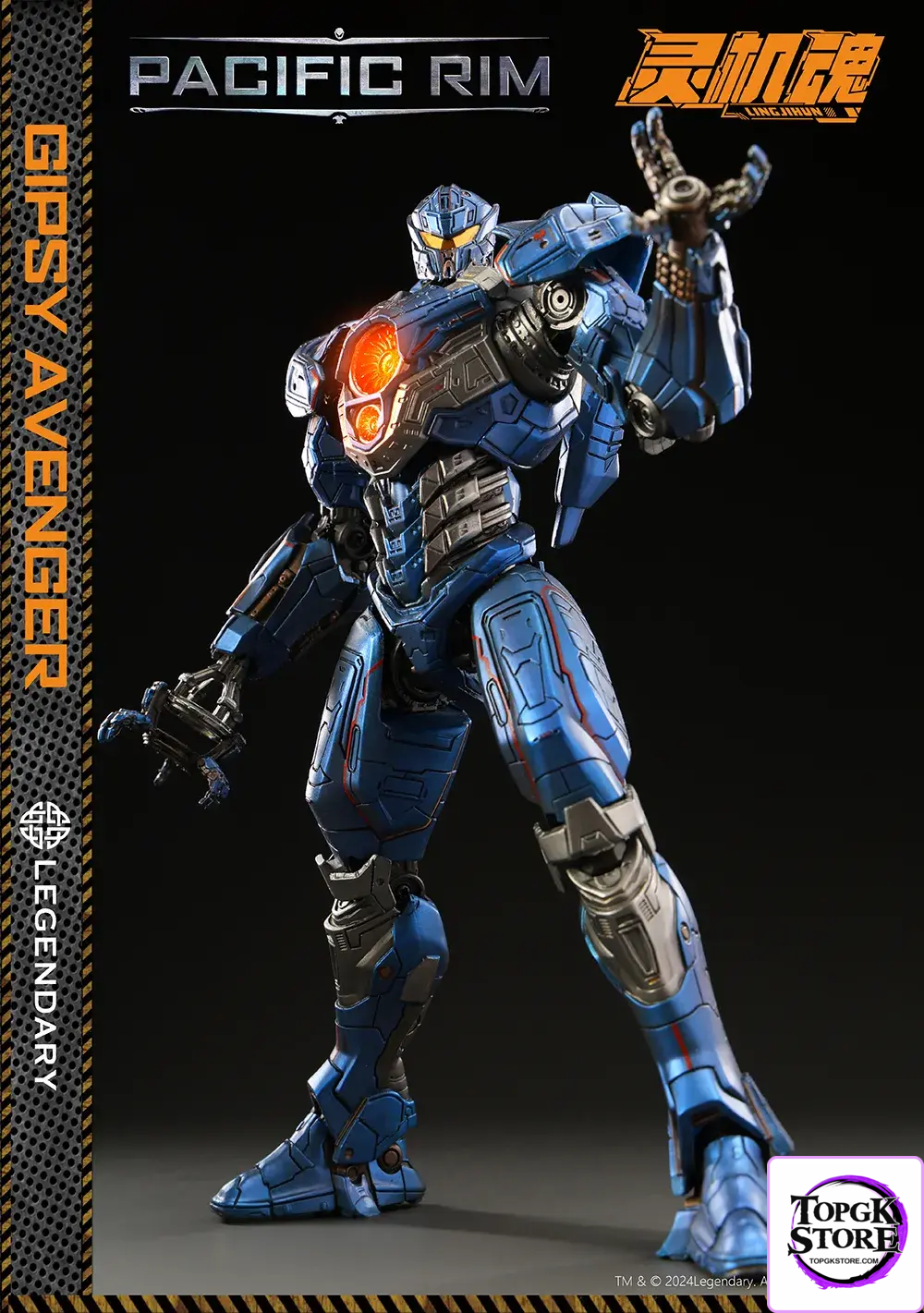 LING JIHUN – Pacific Rim Gipsy Danger Finished model (Licensed) - Photo 7 | TopGKStore