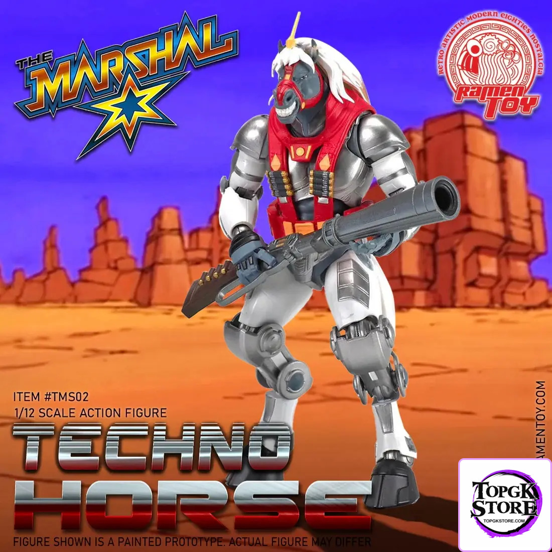 Ramen Toy – Techno Horse TMS02 (Licensed) - Photo 1 | TopGKStore