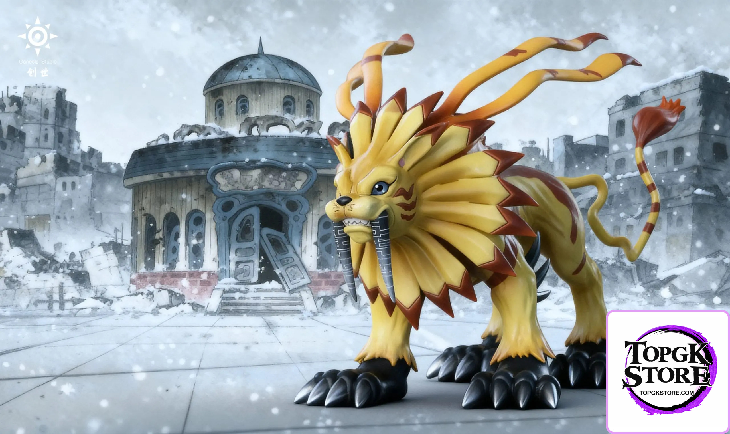 Genesis Studio – SaberLeomon Digimon - Photo 6 | TopGKStore