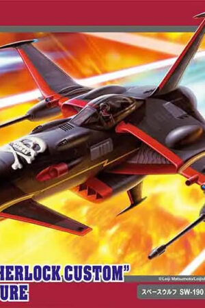Hasegawa – 1/72 SPACE WOLF SW-190 “HERLOCK CUSTOM” w/ACRYLIC STAND FIGURE (Licensed) - Photo 1 | TopGKStore