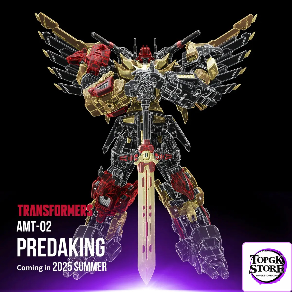 TAKARA TOMY – Steel Mecha God AMT-02 Predaking (Licensed) - Photo 1 | TopGKStore