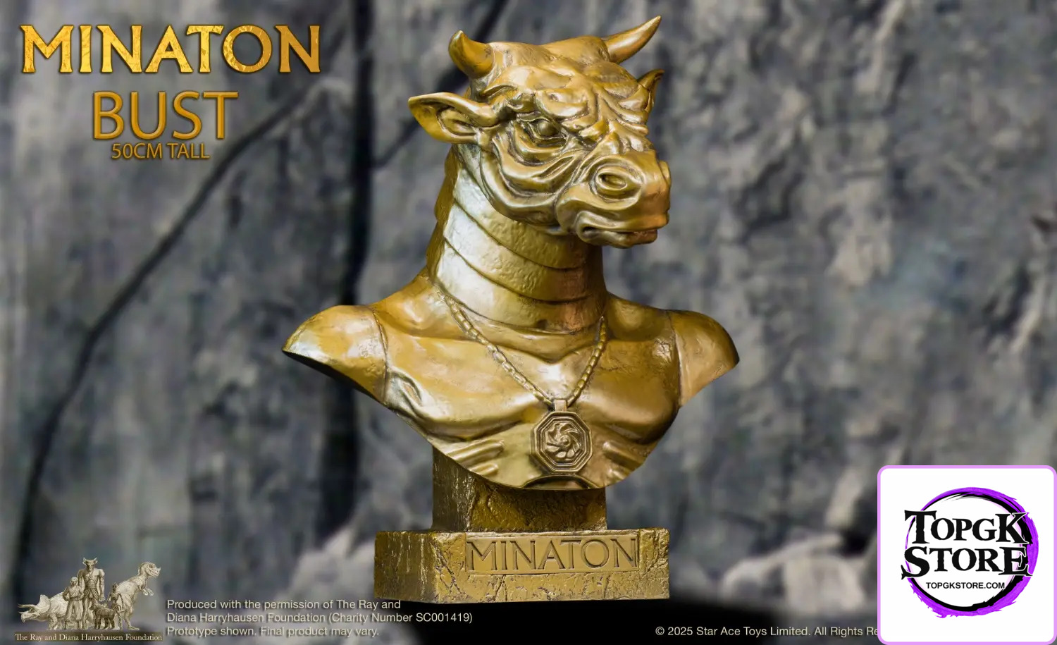 STAR ACE Toys – 50cm Minotaur Bust SA7006 (Licensed) - Photo 2 | TopGKStore