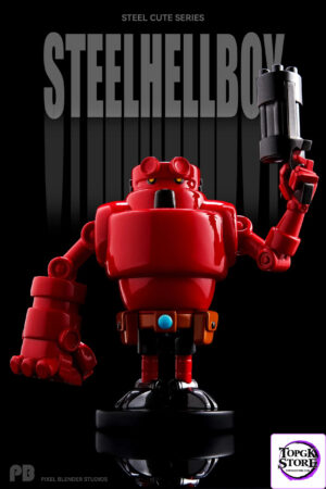 Pixel blender Studio – Original Robot steel cute series 01 Hellboy - Photo 1 | TopGKStore