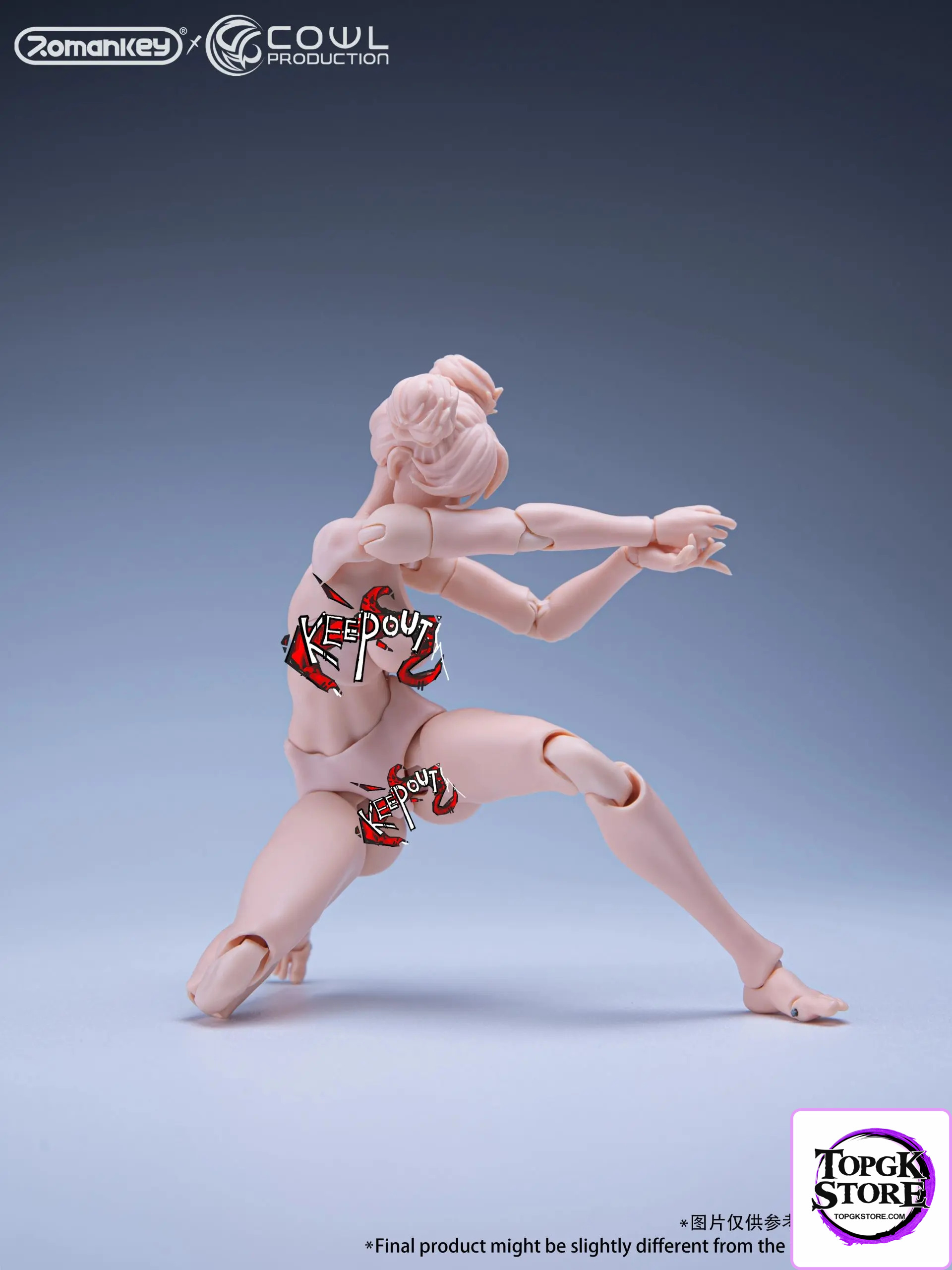 Romankey Studio – 1/12 Scale Highly Articulated Female Body Reissue (Licensed) - Photo 3 | TopGKStore