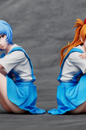 Strange Thief Studio – Neon Genesis Evangelion School Uniform Asuka & School Uniform Rei Ayanami - Photo 1 | TopGKS