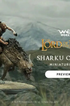 WETA Workshop – Lord of the Rings Orc Wolf Rider Shaku 86-01-04752 (Licensed) - Photo 2 | TopGKStore