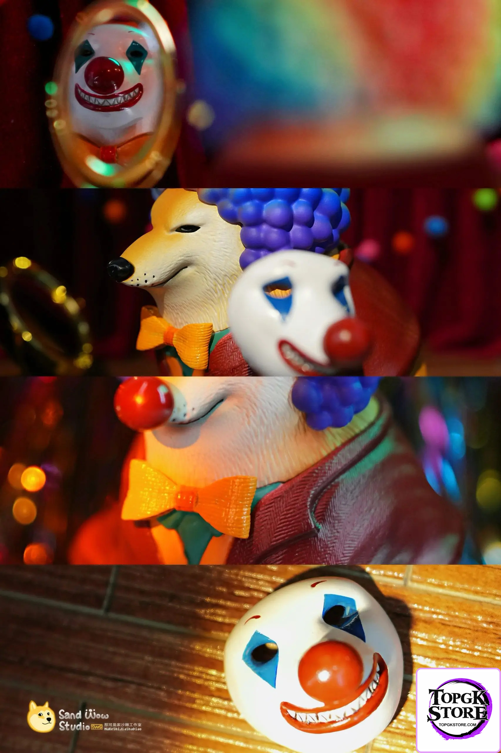 Na Ke Shi Jia Sha Diao Studio – Clown Shiba Inu (Licensed) - Photo 3 | TopGKStore