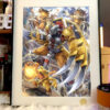 Xing Kong Studio – Greymon Evolution Set Anime Decorative Painting Digimon - Photo 3 | TopGKStore