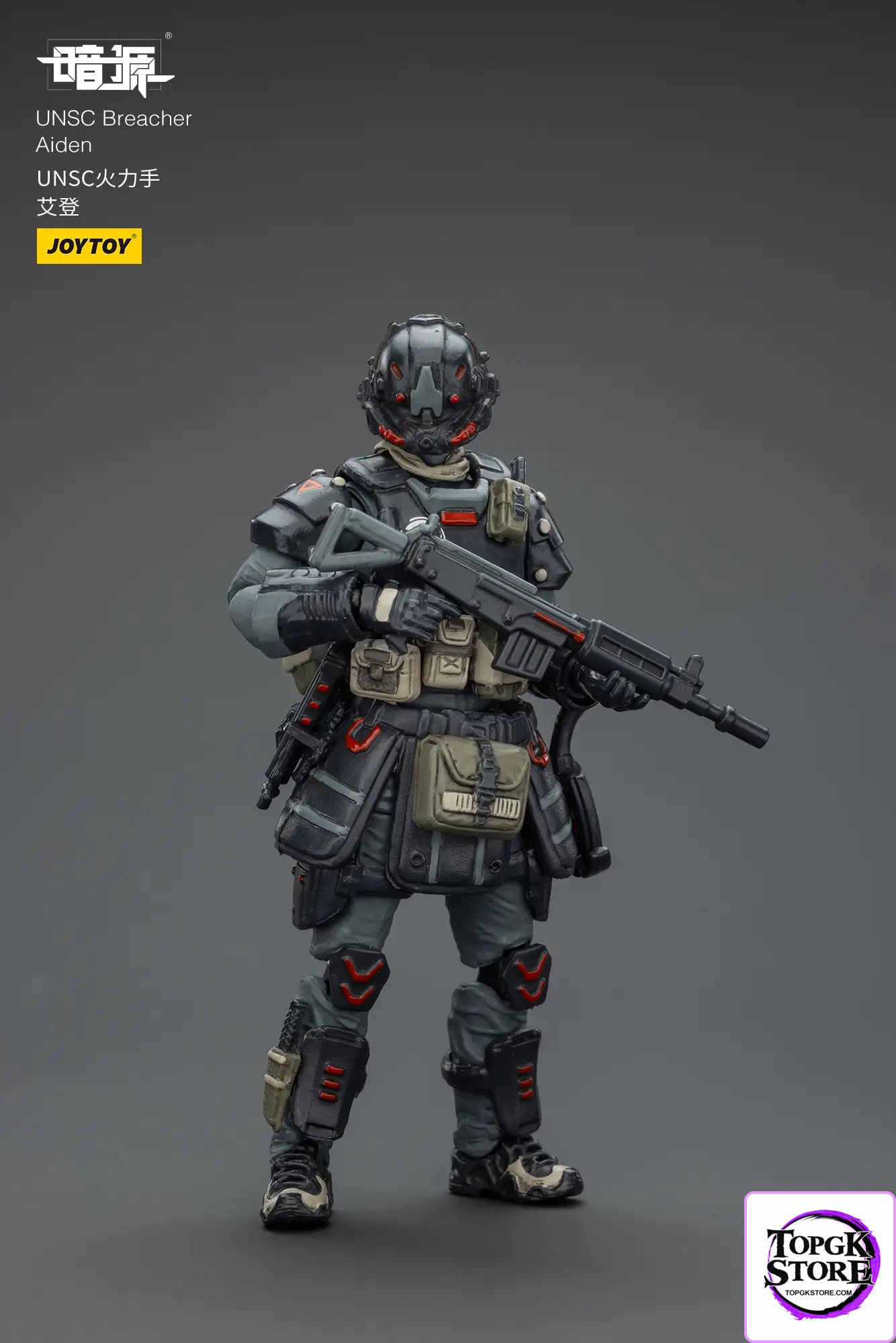 JOYTOY – UNSC Sniper Mason & Medic Levi & Breacher Aiden & Infiltration Expert Arthur & Breacher Benjam