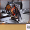 HEX Collectibles – Blizzard Official Licensed peripheral Hearthstone Deathwing card art statue HEXFRAME05 (Licensed) -