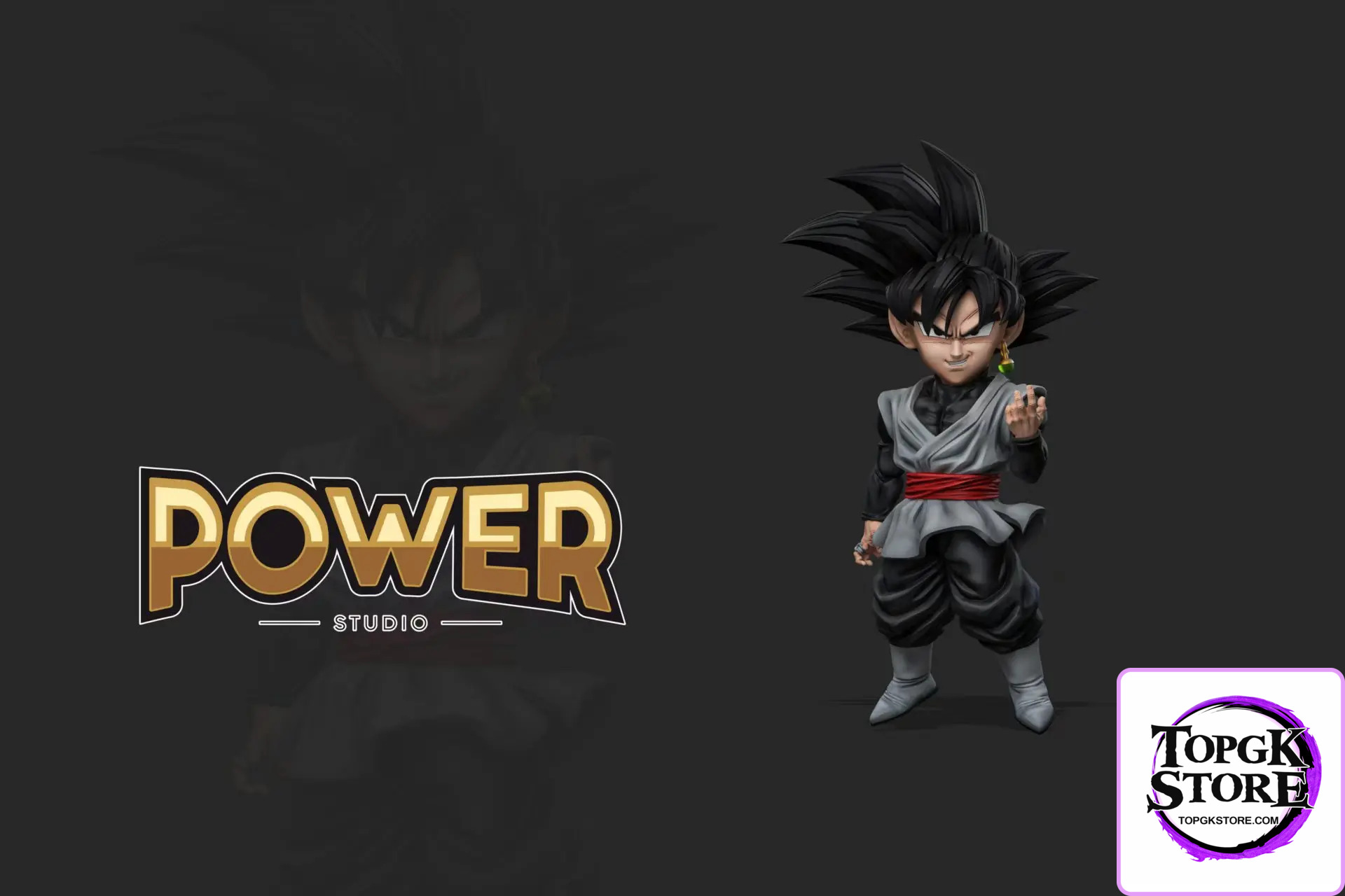 Power Studio – Dragon Ball Black Goku - Photo 3 | TopGKStore