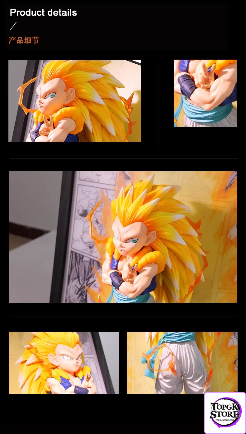 Time tree Studio – Dragon Ball Son Goku & Gotenks Decorative 3D Stereoscopic Painting - Photo 5 | TopGKStore