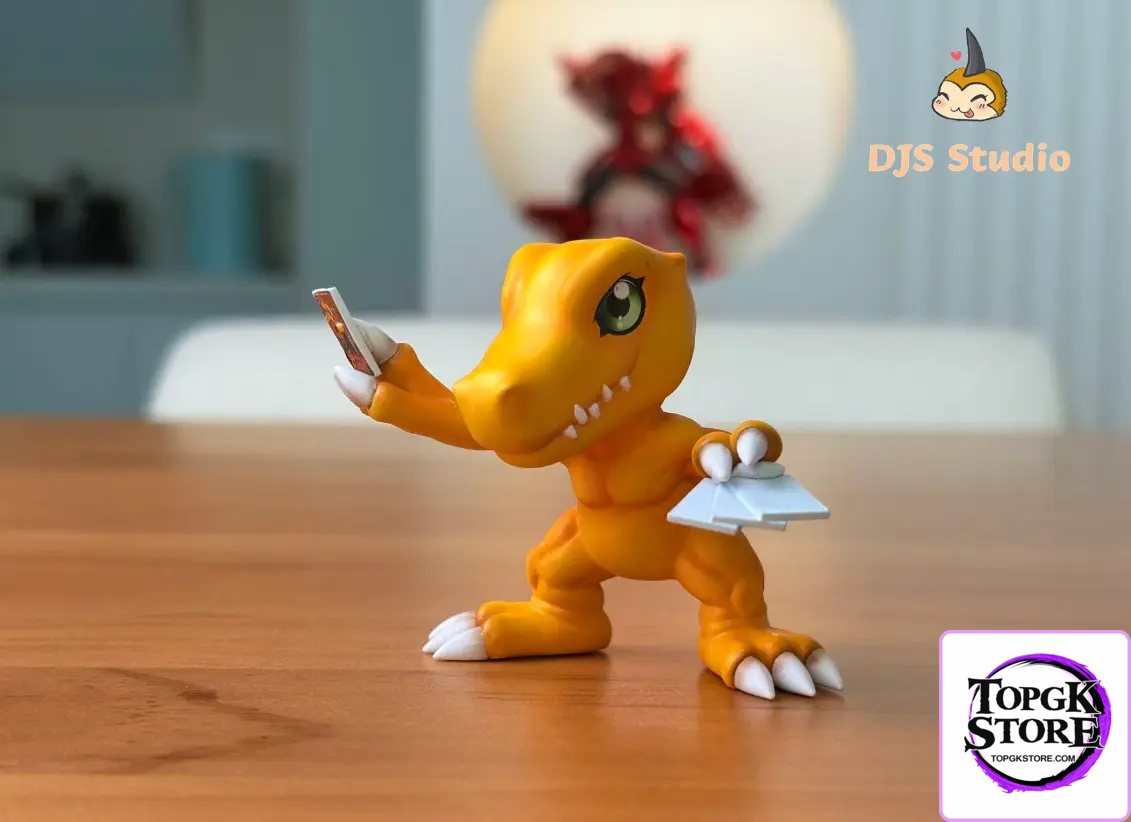 DJS Studio – Agumon the Card Player Digimon - Photo 3 | TopGKStore