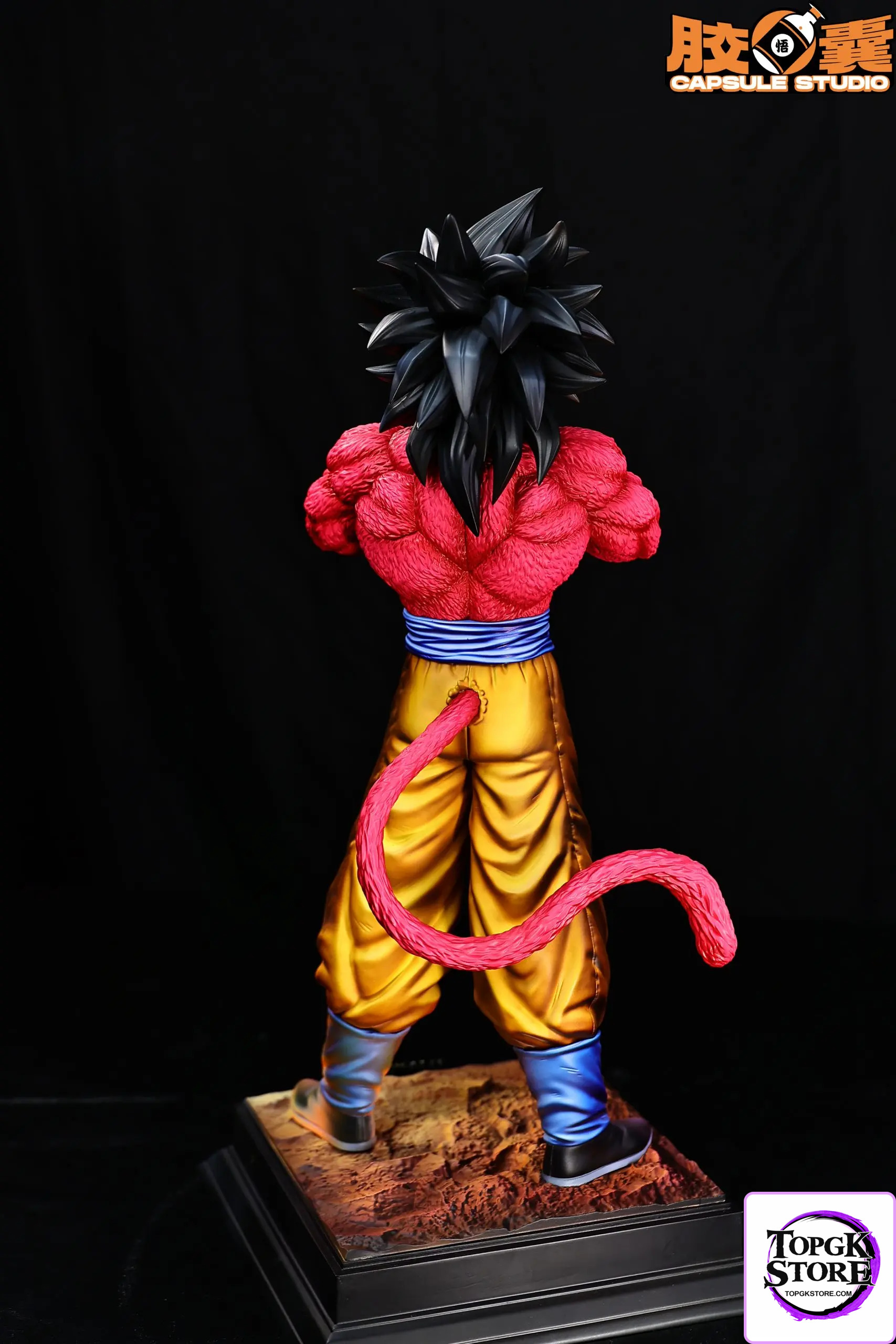Capsule Studio – Dragon Ball Super Saiyan 4 Goku Clasps His Fists - Photo 7 | TopGKStore
