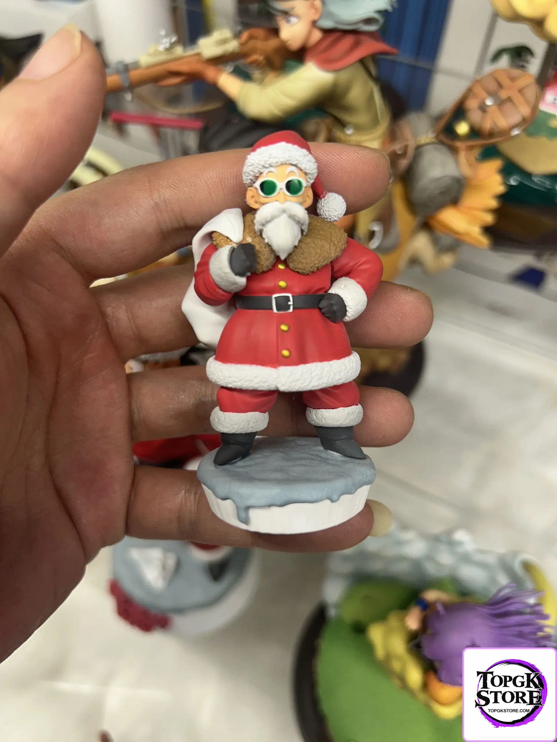Shi Guang Ji Studio – Dragon Ball Christmas Master Roshi & Kuririn - Photo 3 | TopGKStore