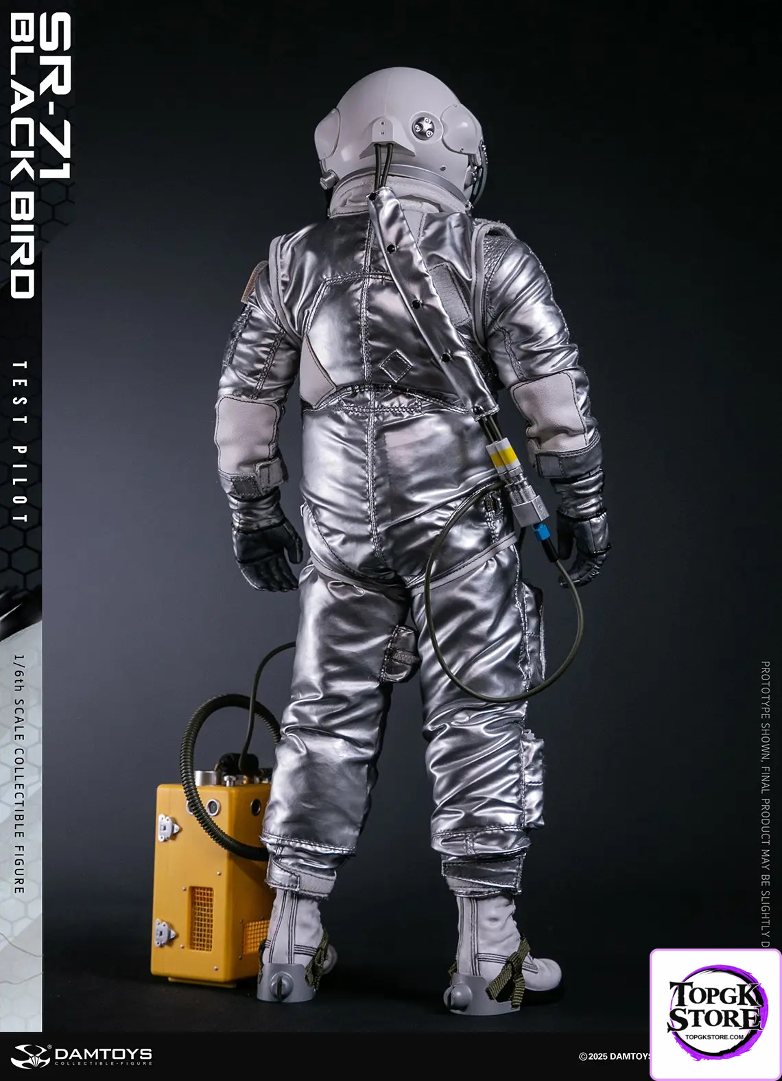 DAMTOYS – 1/6 Scale SR-71 Blackbird Test Pilot NO.78109 (Licensed) - Photo 7 | TopGKStore
