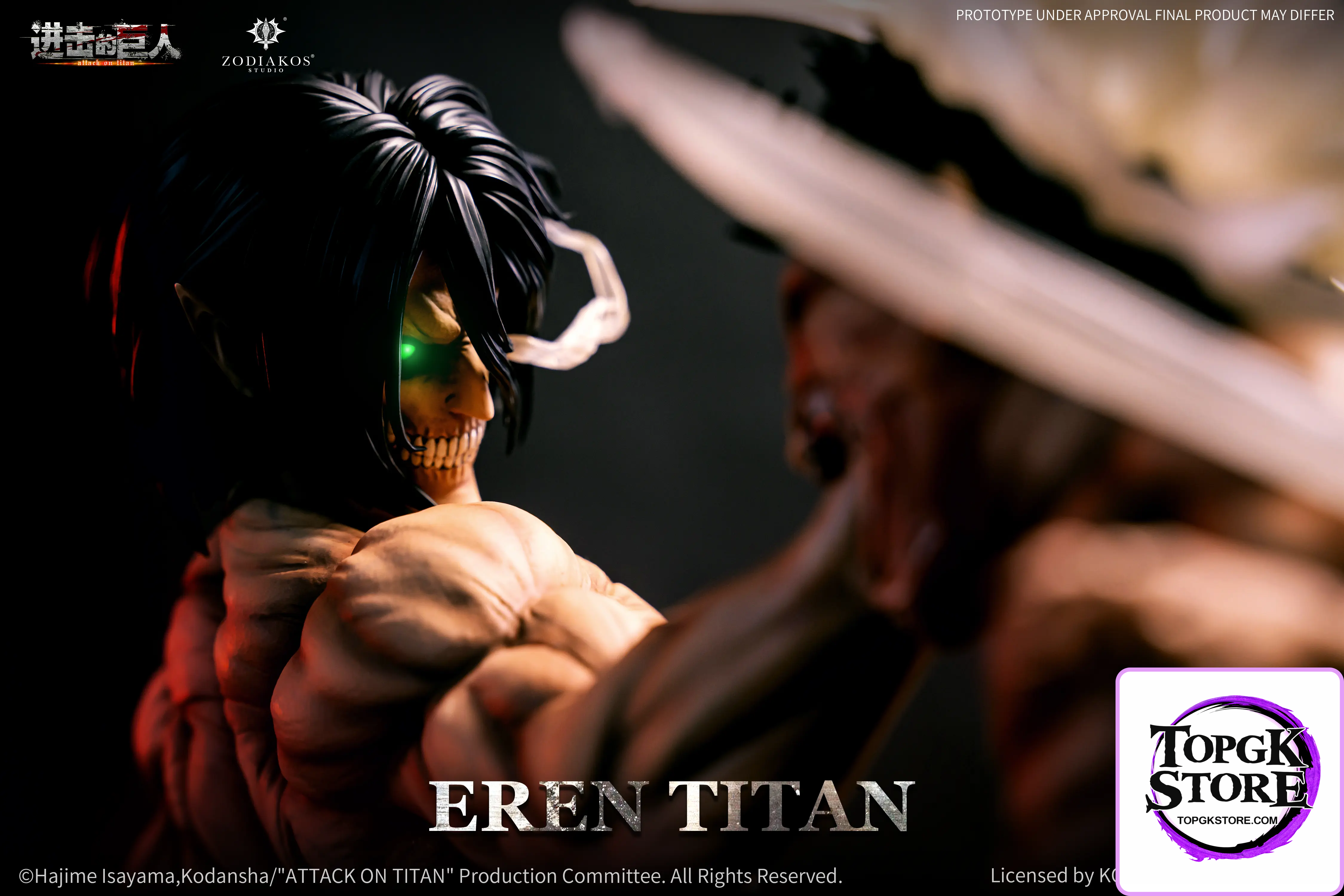 Zodiakos Studio – Attack On Titan Eren Yeager (Licensed) - Photo 6 | TopGKStore